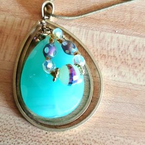 Turquoise Necklace with dangles